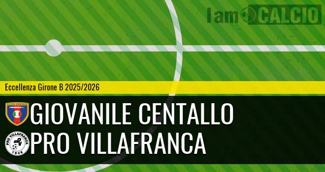 Giovanile Centallo - Pro Villafranca