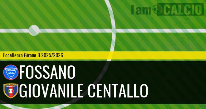 Fossano - Giovanile Centallo
