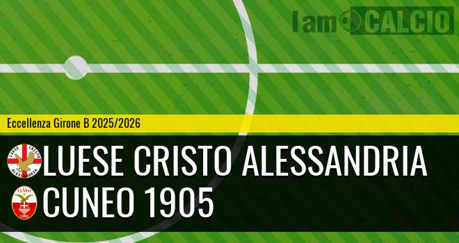 Luese Cristo Alessandria - Cuneo 1905