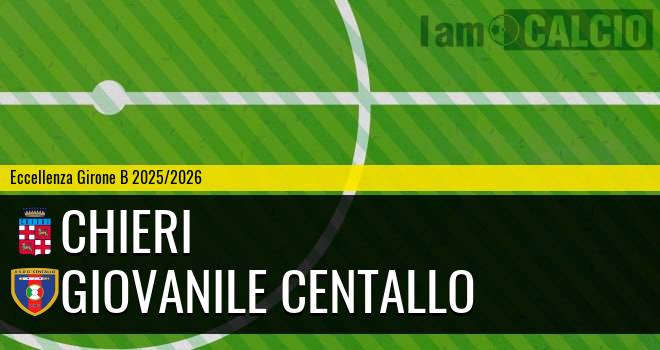 Chieri - Giovanile Centallo