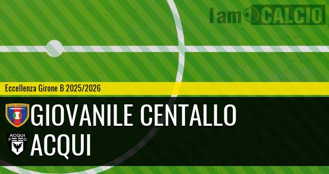Giovanile Centallo - Acqui