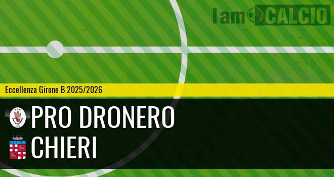 Pro Dronero - Chieri