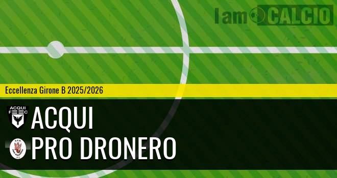 Acqui - Pro Dronero
