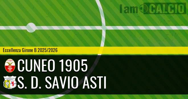 Cuneo 1905 - S. D. Savio Asti