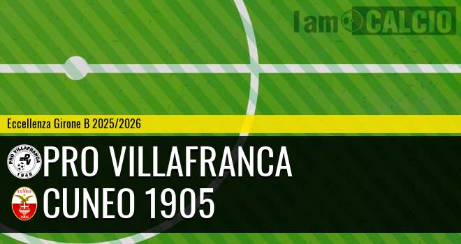 Pro Villafranca - Cuneo 1905