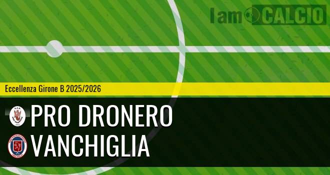 Pro Dronero - Vanchiglia