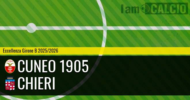 Cuneo 1905 - Chieri