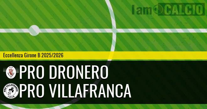 Pro Dronero - Pro Villafranca