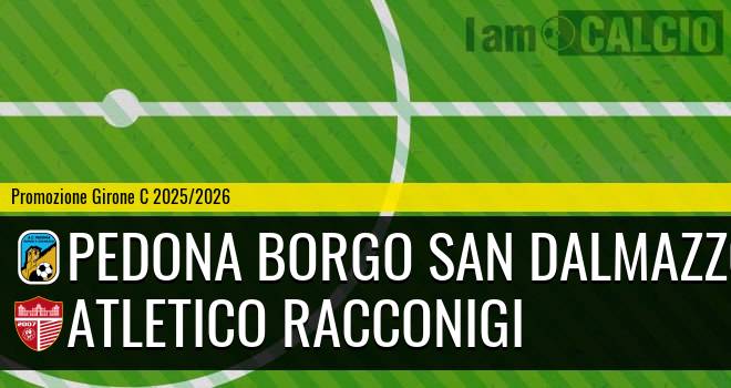 Pedona Borgo San Dalmazzo - Atletico Racconigi