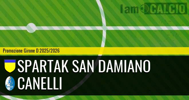 Spartak San Damiano - Canelli