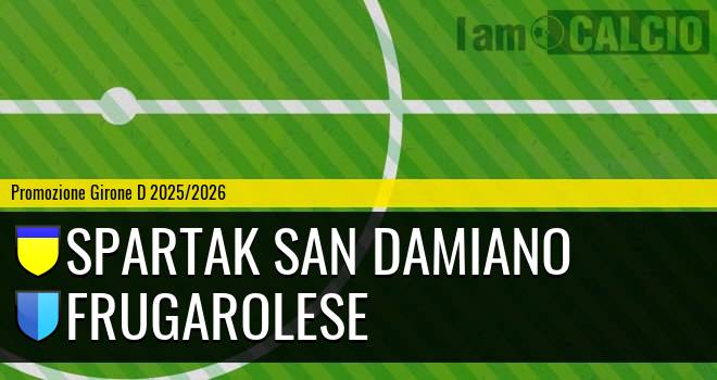 Spartak San Damiano - Frugarolese