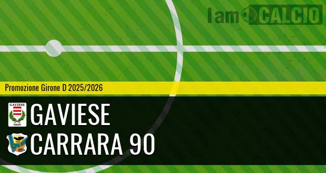 Gaviese - Carrara 90