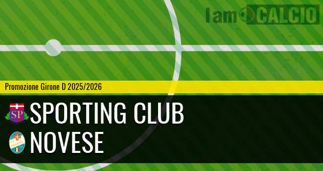 Sporting Club - Novese
