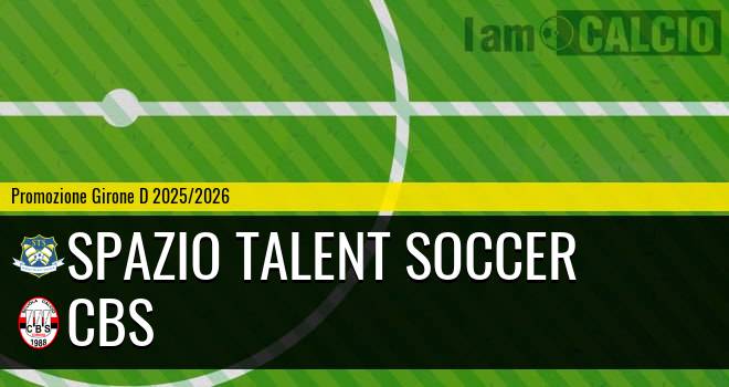 Spazio Talent Soccer - CBS