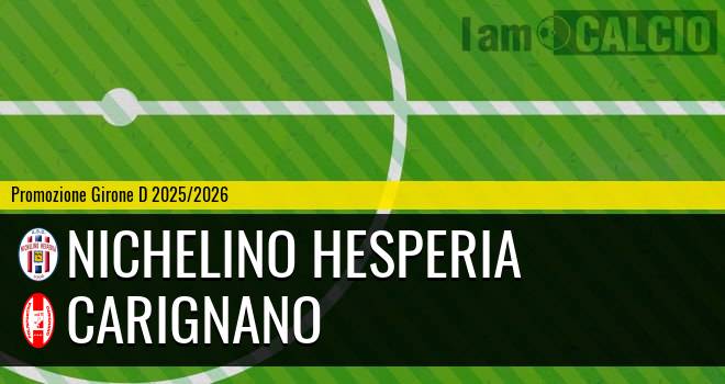 Nichelino Hesperia - Carignano
