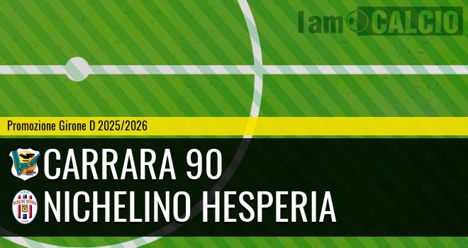 Carrara 90 - Nichelino Hesperia