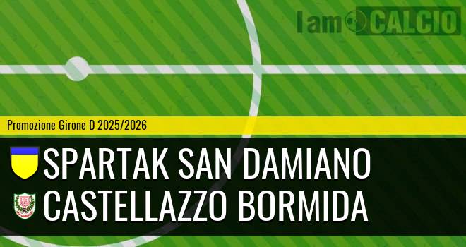 Spartak San Damiano - Castellazzo Bormida