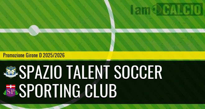 Spazio Talent Soccer - Sporting Club