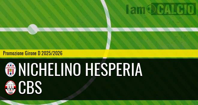Nichelino Hesperia - CBS