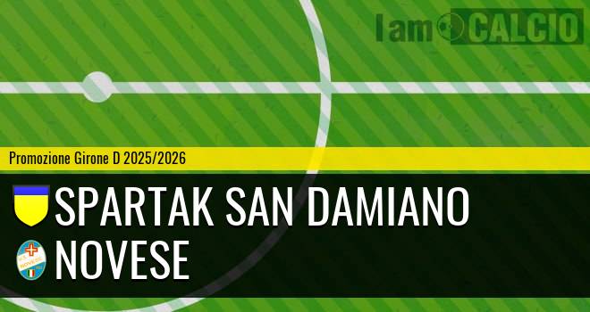 Spartak San Damiano - Novese