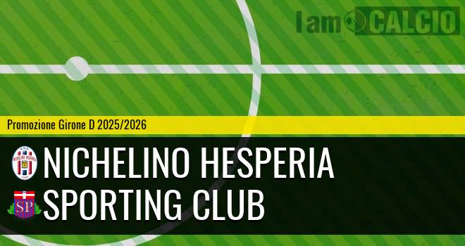 Nichelino Hesperia - Sporting Club
