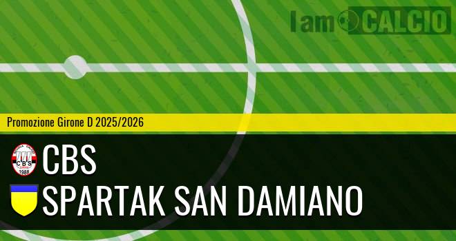 CBS - Spartak San Damiano