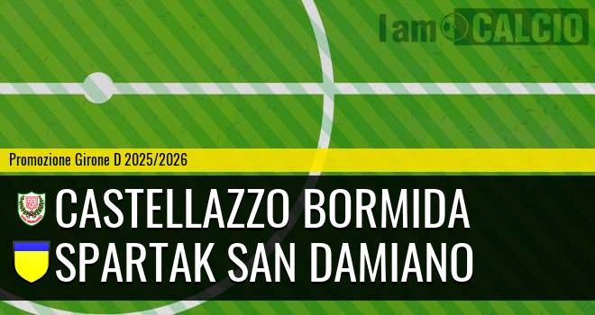 Castellazzo Bormida - Spartak San Damiano