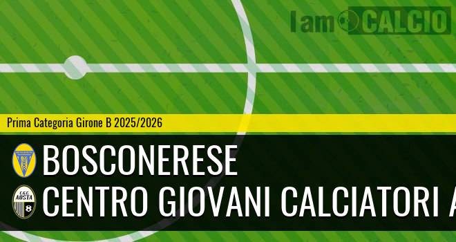 Bosconerese - Centro Giovani Calciatori Aosta