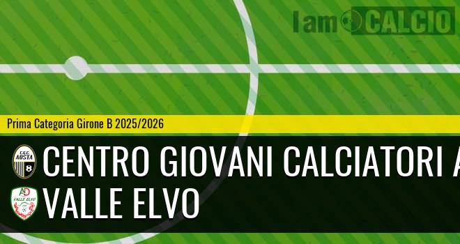 Centro Giovani Calciatori Aosta - Valle Elvo