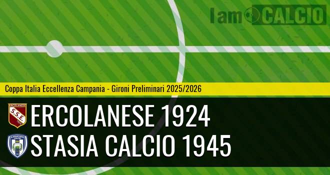 Ercolanese 1924 - Sant’Anastasia 1945 Ercolanese 1924 - Sant’Anastasia 1945