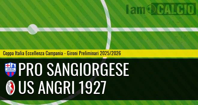 Pro Sangiorgese - Us Angri 1927 Pro Sangiorgese - Us Angri 1927