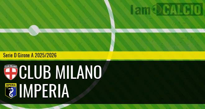 Club Milano - Imperia