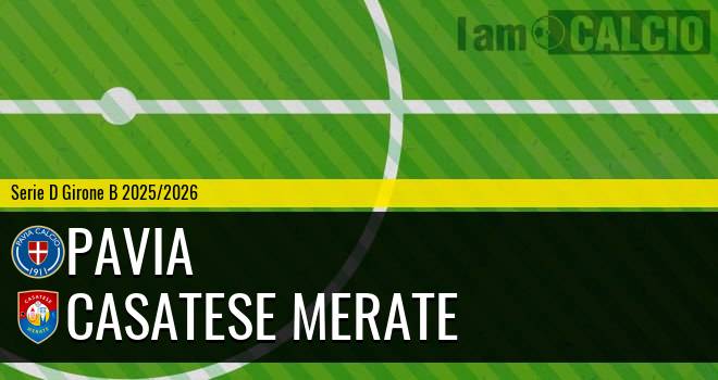 Pavia - Casatese Merate