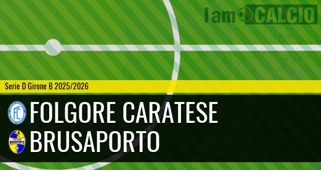 Folgore Caratese - Brusaporto