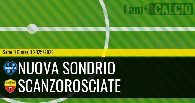 Nuova Sondrio - Scanzorosciate