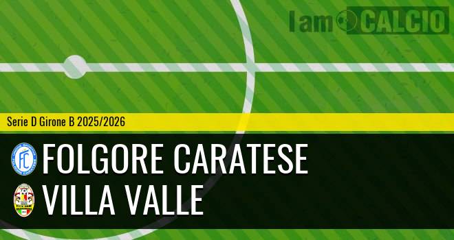 Folgore Caratese - Villa Valle