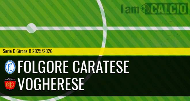 Folgore Caratese - Vogherese
