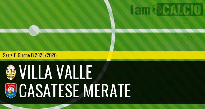 Villa Valle - Casatese Merate