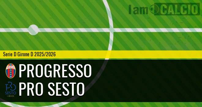 Progresso - Pro Sesto