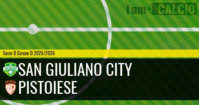 San Giuliano City - Pistoiese