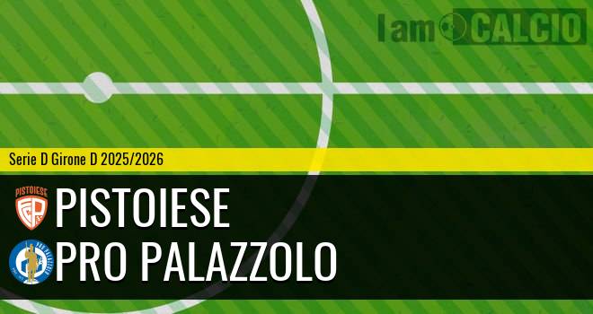 Pistoiese - Pro Palazzolo