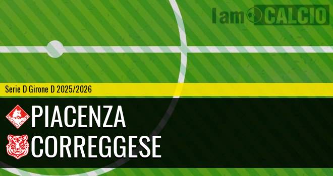 Piacenza - Correggese