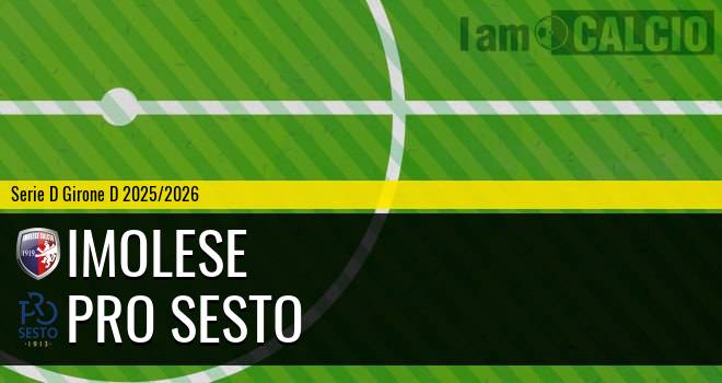Imolese - Pro Sesto