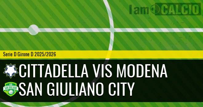 Cittadella Vis Modena - San Giuliano City
