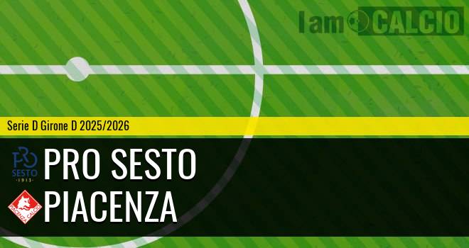 Pro Sesto - Piacenza