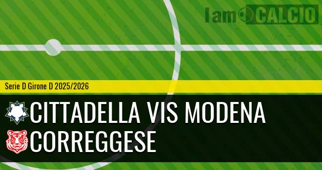 Cittadella Vis Modena - Correggese