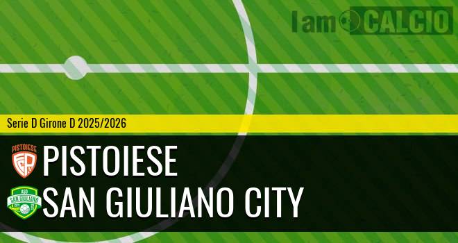 Pistoiese - San Giuliano City