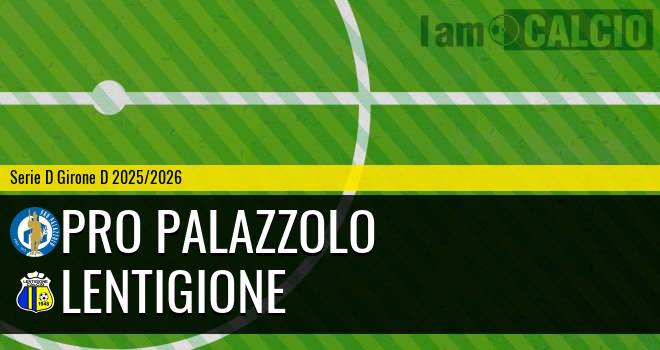 Pro Palazzolo - Lentigione