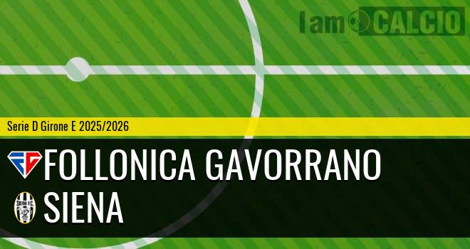 Follonica Gavorrano - Siena