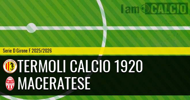 Termoli Calcio 1920 - Maceratese